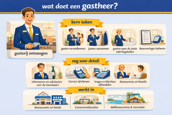 Wat doet een gastheer